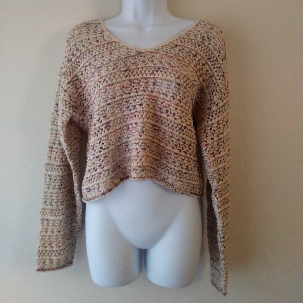 Crop Knit sweater M